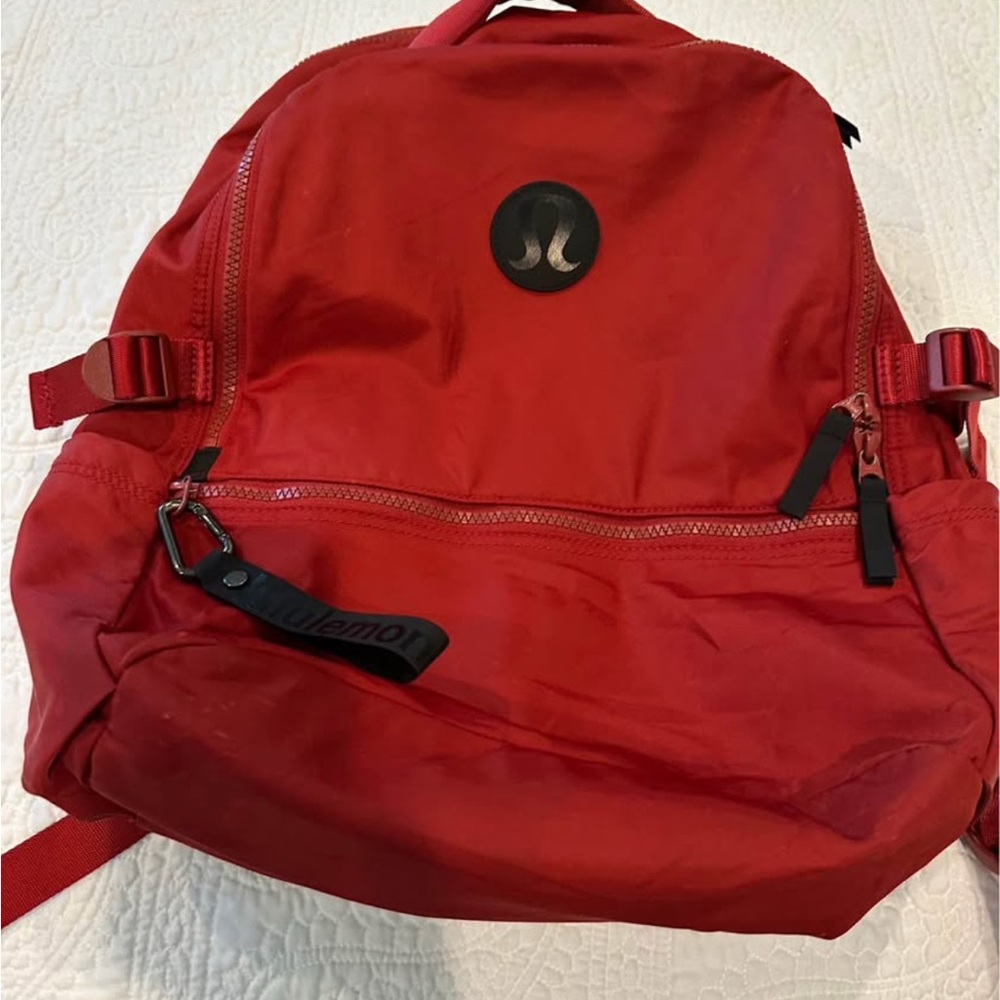 lululemon athletica Red Backpack